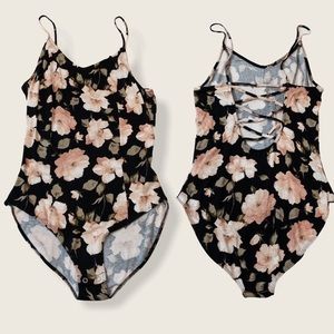Floral Bodysuit Soft & Sexy AE